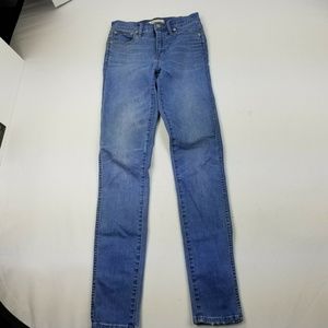 Madewell 10  High Riser Skinny Skinny 25 Tall Medi